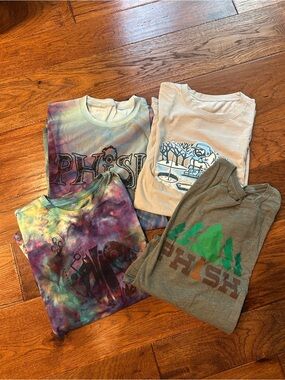 Phish T-Shirts Size XL - Bundle of 4